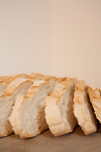 家烤白面包