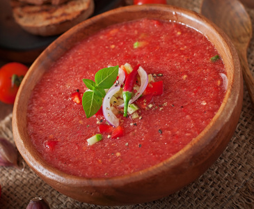 番茄西班牙凉菜汤汤