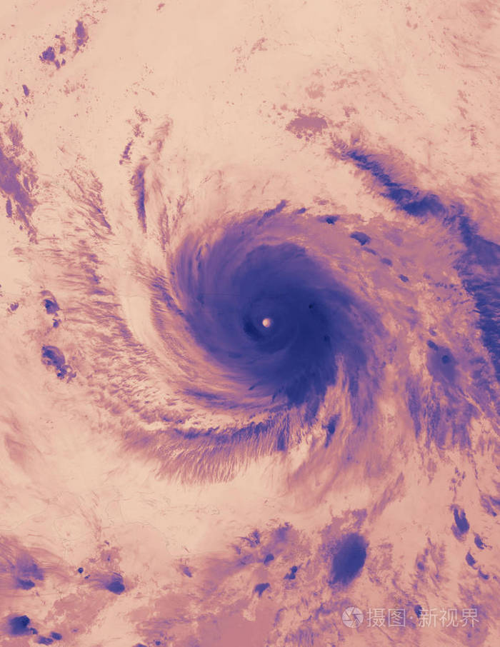 热图像.这幅图像由美国国家航空航天局提供的元素
