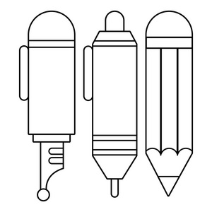 剪刀线条图片-剪刀线条素材-剪刀线条插画-摄图新视界
