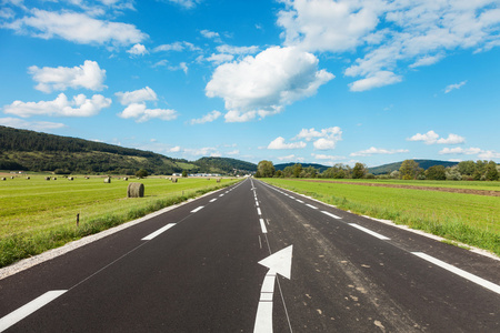 沥青路面，在户外