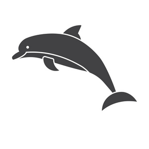 跳跃的海豚图标