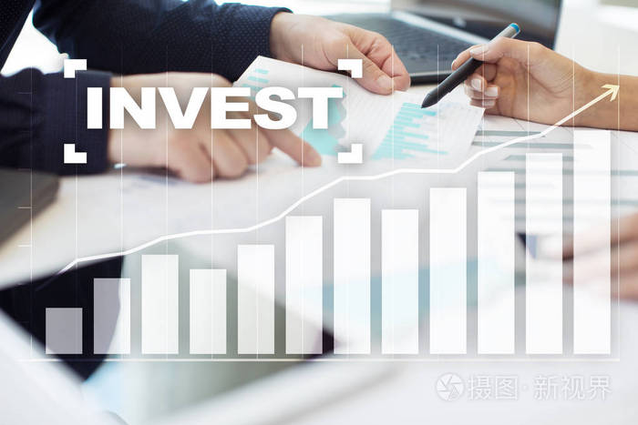 投资投资回报率金融的增长技术和业务概念