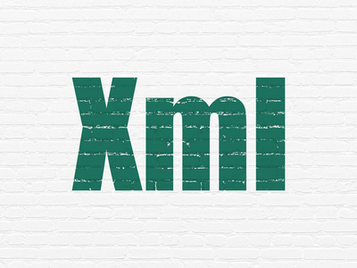 软件的概念 Xml 在背景墙上