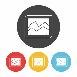 信息图表图标矢量图