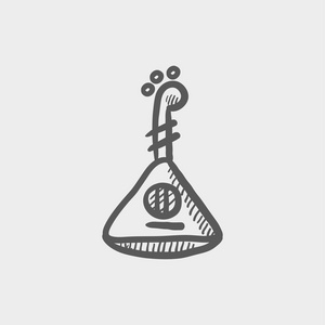 马头琴素描图标照片