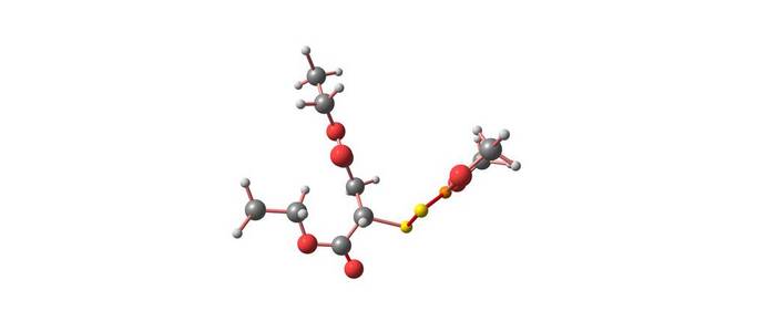 分子结构上白色孤立