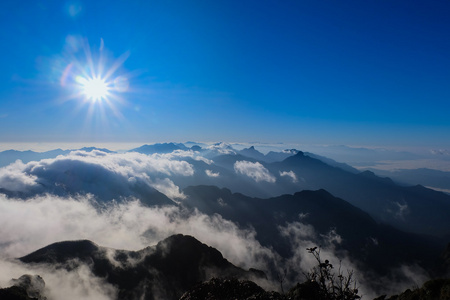 观云海从高山