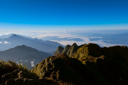 观云海从高山