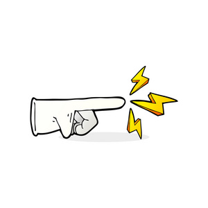 戳手套卡通橡胶手套戳照片