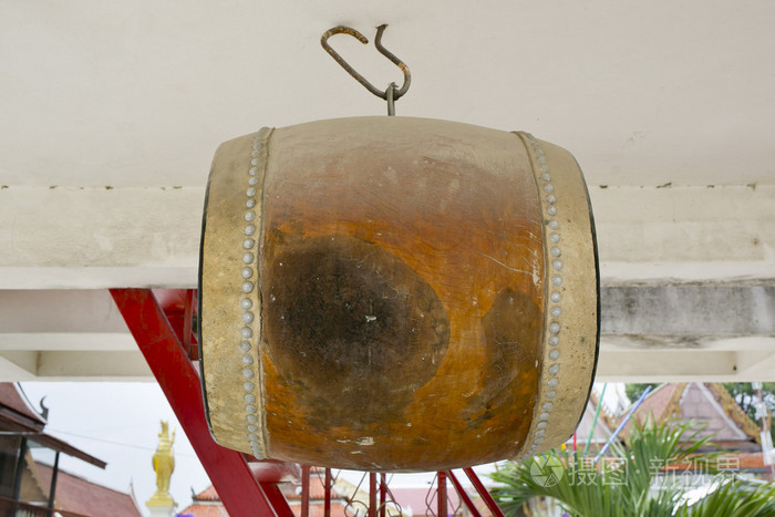 亚洲鼓在泰国寺