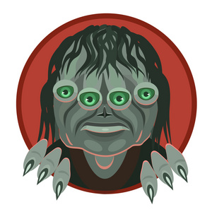 四眼外星人图标照片