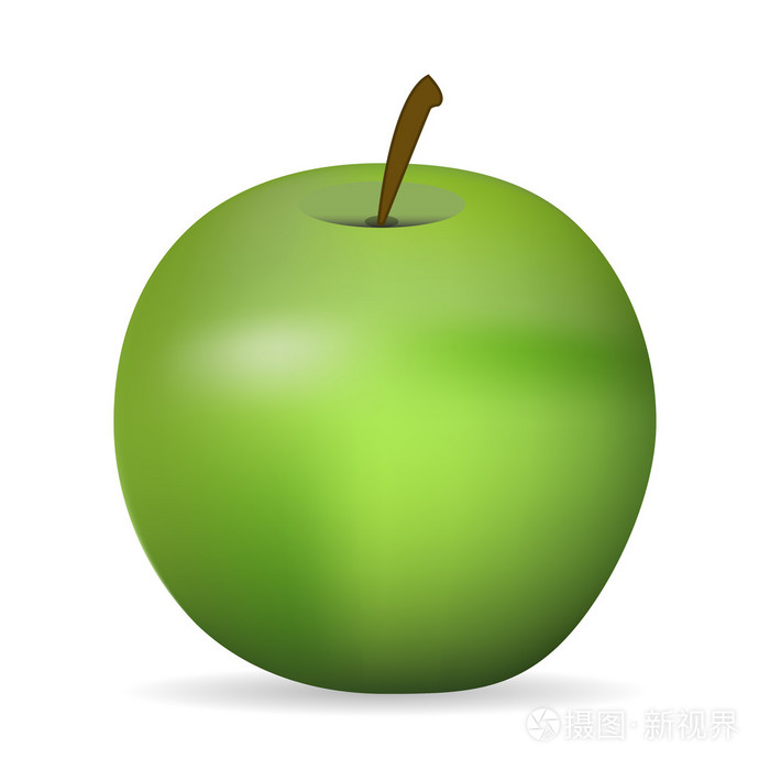苹果与阴影