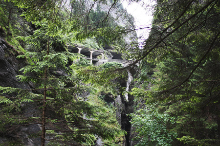 风景 viamala 瑞士桥梁