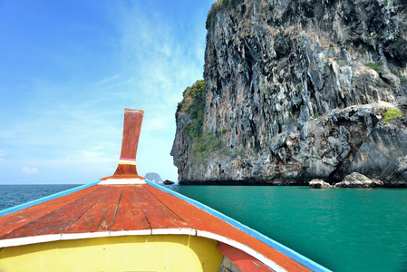 泰国的长尾船