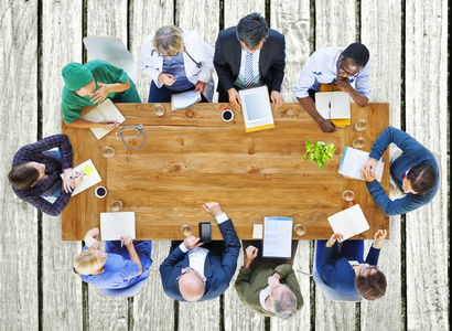 医疗小组讨论照片