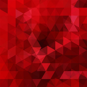 由暗红色三角形组成的抽象背景