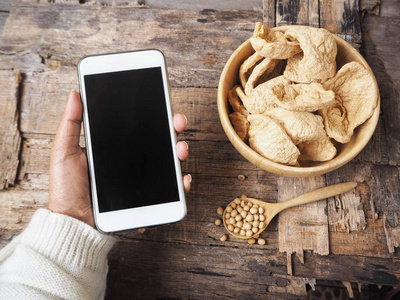 智能手机一方面与大豆蛋白图片