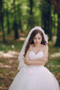 在森林里的新娘