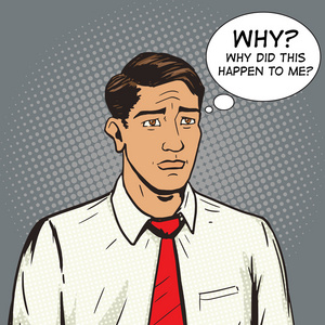 肮脏的男人波普艺术风格矢量照片