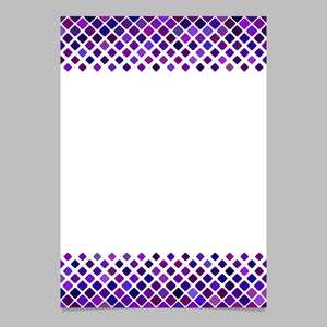 斜方形图案页面背景模板矢量设计从紫色调的圆形广场