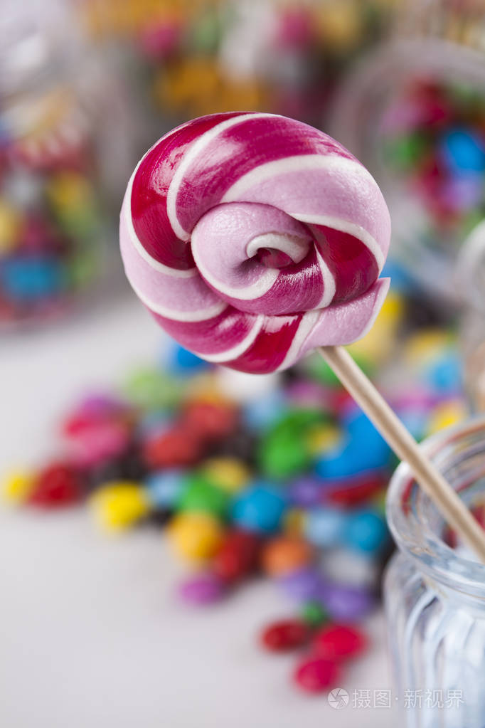 糖果的各种颜色