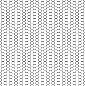 六角网格无缝模式图片