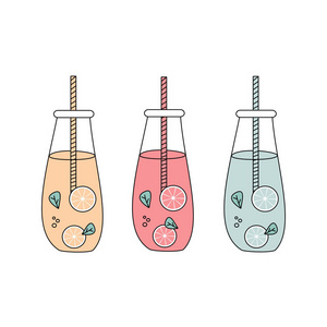 果汁向量图片-果汁向量素材-果汁向量插画-摄图新视界