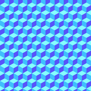 蓝色的几何量无缝图案背景 002
