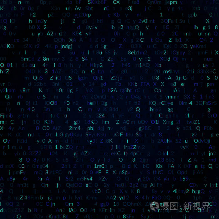 背景抽象数字的二进制代码.矢量图