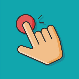 按下按钮图标图片