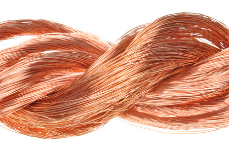波导线铜导线照片