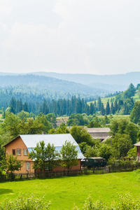 农村山风景