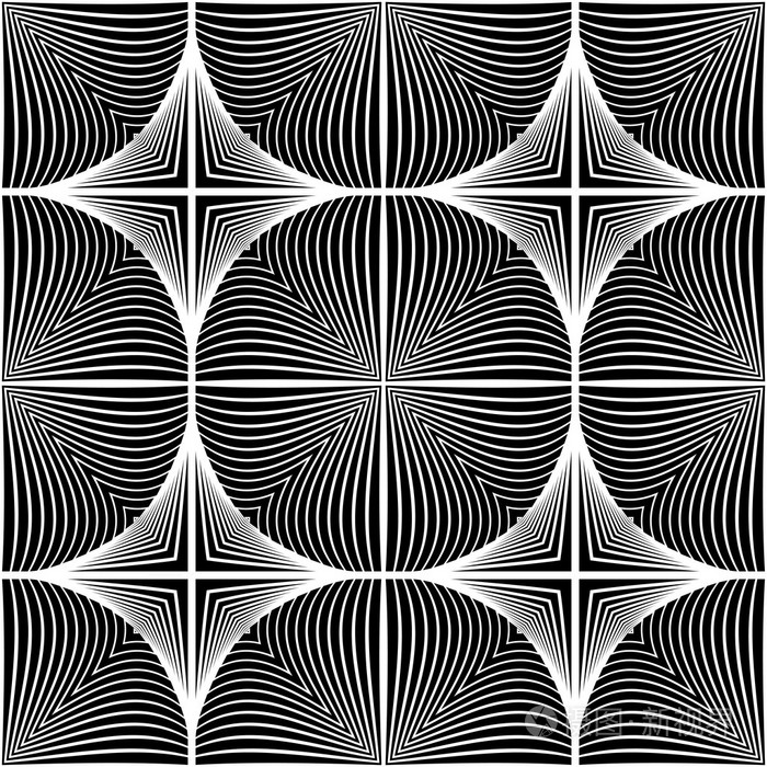 设计无缝的单色椭圆模式