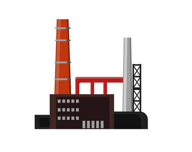 工业厂房建筑图标