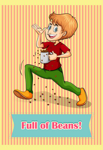 精神饱满的成语照片