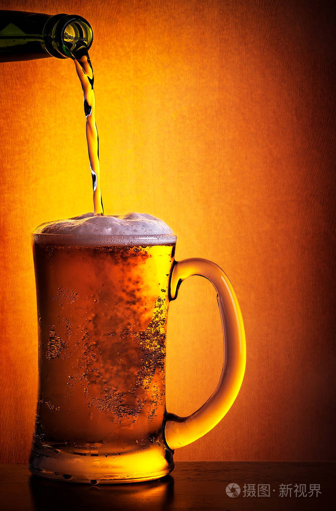 美味的冰啤酒照片-正版商用图片0e8sth-摄图新视界