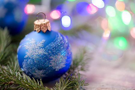 圣诞装饰球，枞树装饰