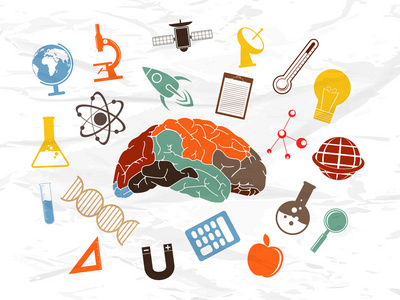 人类的大脑与科学符号和象征