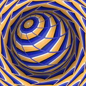 图片-蓝色的同心抽象背景素材-蓝色的同心抽象背景插画-摄图新视界