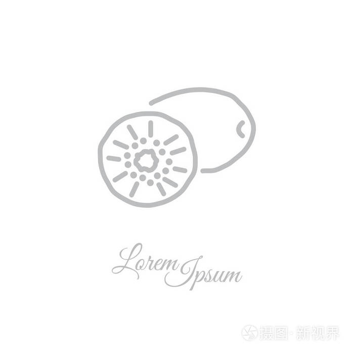 百香果平图标插画-正版商用图片0eawfp-摄图新视界