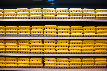包装的鸡蛋，在那家商店展出