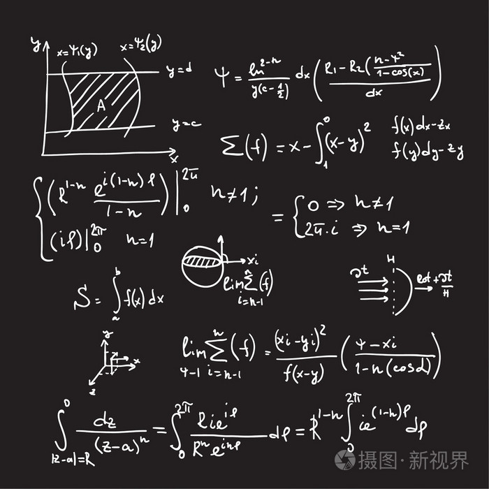 矢量模式与数学公式插画 正版商用图片0ebed7 摄图新视界 矢量模式与数学公式插画 正版商用图片0ebed7 摄图新视界