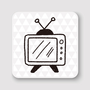 Doodletv 矢量图矢量图