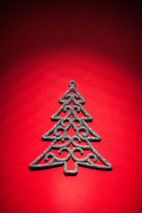 杉树圣诞玩具标志图片