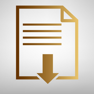 文件下载标志照片