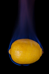 着火的柠檬