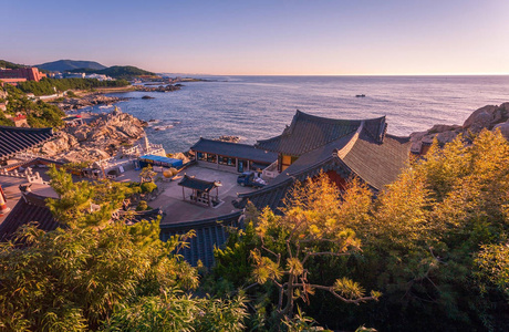 海东龙宫寺海东龙宫寺在釜山,韩国釜山景观照片