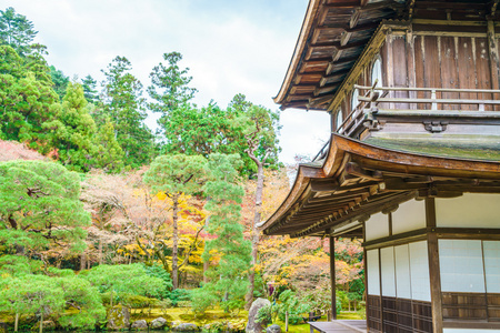 银阁寺京都，日本