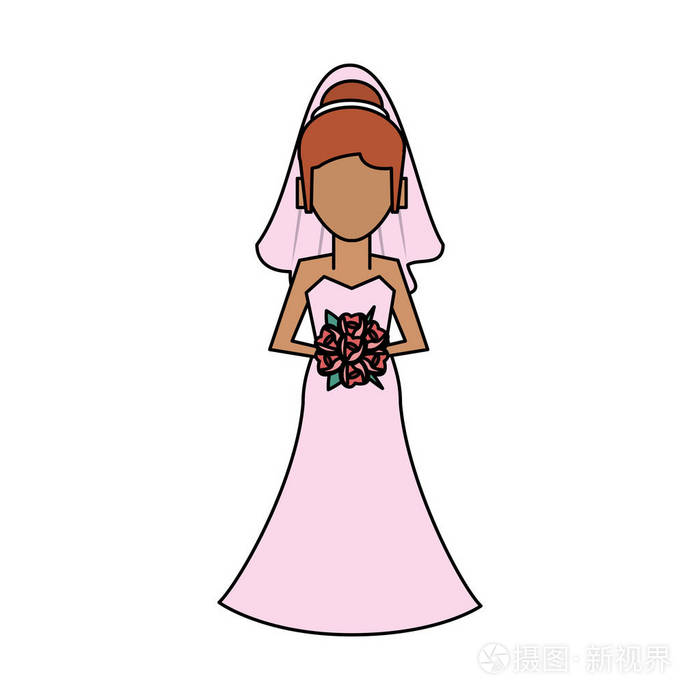 新娘头像图标图片